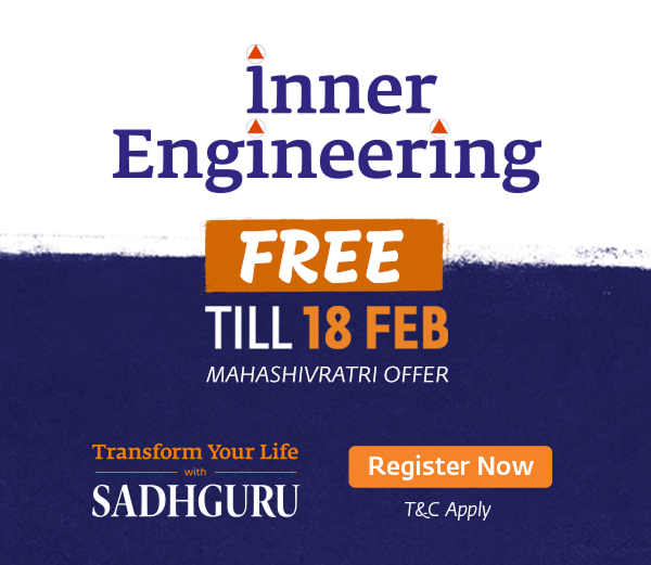 Inner Engineering Free Till 18 Feb Mahashivratri Offer