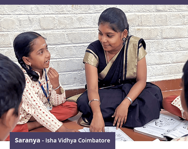 Saranya – Isha Vidhya Coimbatore