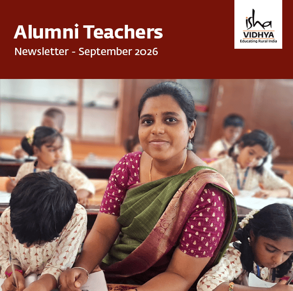 Alumni Teachers - Newsletter – September 2026