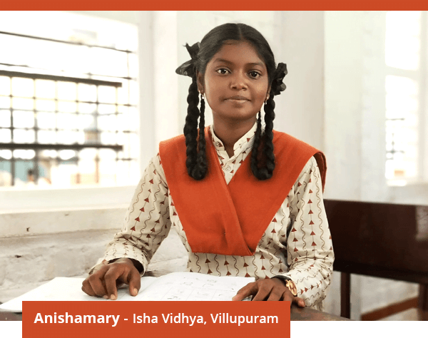 Anishamary - Isha Vidhya, Villupuram