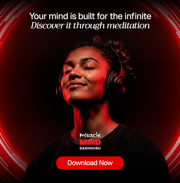 Your mind is built for the infinite Discover it through meditation 