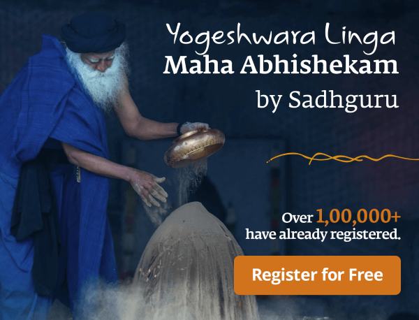 Yogeshwara Linga Maha Abhishekam by Sadhguru - Register for Free