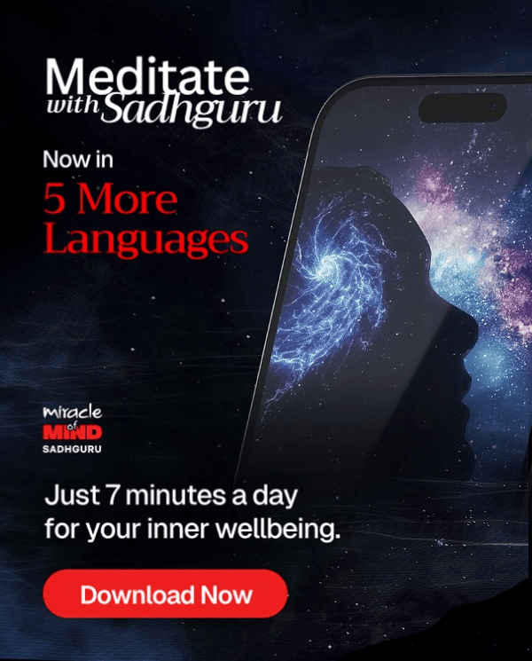 Meditate with Sadhguru - Download Now