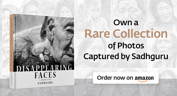 Own a Rare Collection of Photos Captured by Sadhguru